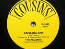 The REGENTS 78 Barbara-Ann c/w I'm So Lonely US 10