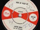 Justin Hines - Rub Up Push Up - The Ark - Killer Ska Blue Beat - 45 7