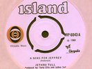 JETHRO TULL A Song For Jeffrey ORIGINAL 1968 UK Pink Island Single EX