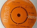 NORTHERN SOUL MOTOWN PAUL ANKA CANT HELP LOVING YOU