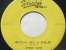 RARE Rockabilly 45 - SONNY FISHER - Rockin and Rollin - STARDAY ORIGINAL
