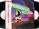 KINKS-PRESERVATION ACT 2-JAPAN ISSUE 2LPs PROMO WL+OBI