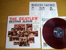 THE BEATLES – SECOND ALBUM ?RED WAX  odeon Japan