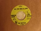The Beatles All You Need../Baby you're a.. Promo 45 Rare