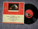 UK HMV BLP 1008: Mendelssohn, Gioconda de Vito violin