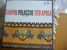 RCA Italy first plum Chopin complete Polonaises TITO APREA piano NM 2lp's box