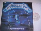 LP METALLICA ride the lightning 1984 NL - Roadrunner RR-9848 + insert - ORIGINAL