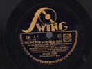 PHILIPPE BRUN DJANGO REINHARDT France 78T 78 RPM harlem swing MANOUCHE JAZZ