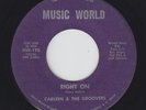 Funk 45 - Carleen & The Groovers - Right On - Music World - breaks/rare