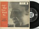 ELVIS PRESLEY    GERMANY   PS E.P.   ANYWAY YOU WANT ME