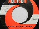 THE PASSIONS 45 Made for Lovers AUDICON Doo Wop ORIGINAL PRESS Excellent #H242