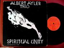 Albert Ayler trio SPIRITUAL UNITY Gary Peacock S.Murray USA Mono 1964 ESP 1002lp