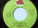 70's SOUL 45-RANCE ALLEN GROUP-I KNOW A MAN WHO /HOT LINE TO JESUS on GOSPEL TRU