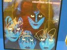 Kiss creatures of the night Autographed lp