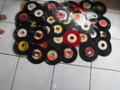 100- Vintage  Regular label & blanks-60s-70s 7''  45 Rpm  Records /  L k hear