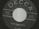 ROCKABILLY --REX ALLEN--KNOCK KNOCK RATTLE--HEAR BOTH--1958 DECCA
