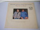 MICHAEL JACKSON PAUL MC CARTNEY THE GIRL IS MINE  MAXI  1982  RARE