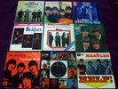The Beatles A COLLECTION OF 9 VARIOUS COUNTRIES 7” VINYL 45s & 4 TRACK EPs.