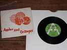 PINK FLOYD APPLES AND ORANGES RARE COLUMBIA GREEN WHITE DEMO SYD BARRETT SLEEVE