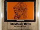 BLIND GARY DAVIS Singing Reverend With Sonny Terry LP Stinson Blues red vinyl EX
