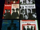 The Beatles A COLLECTION OF 6 VARIOUS COUNTRIES 7” VINYL 45s & 4 TRACK EPs.