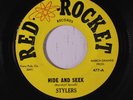rare Soul R&B 45 STYLERS hide and seek RED ROCKET Hear