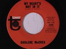 rare Soul 45 DARLENE MCCREA my heart's not in it TOWER Listen