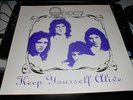 QUEEN KEEP YOURSELF ALIVE RARE LP WITH WHITE LABEL. LIVE LIMITED EDITION