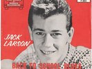 JACK LARSON--TEEN PICTURE SLEEVE ONLY on FRATERNITY--(BACK TO SCHOOL BLUES)--PS