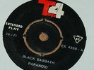 BLACK SABBATH -paranoid / rat salad HEAVY PSYCH RARE IRAN IRANIAN 7