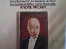 Previn/LAPO: Prokofiev Symphonies Nos. 1 & 5 - Philips 420 172-1 (DDD, sealed)