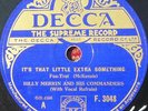 BILLY MERRIN It's that Little Extra Something/Goodnight Baby (Condition E-)