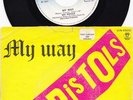 SEX PISTOLS/SID VICIOUS-My way - ITALY- rare original punk 7”45 PS