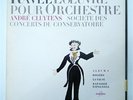 EARLY FRENCH STEREO COLUMBIA SAXF 913 LP CLUYTENS RAVEL BOLERO VALSE EX