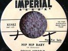 Dennis Herrold ROCKABILLY 45 Hip Hip Baby on Imperial Label Promo HEAR #BB18