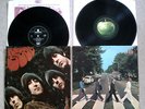 BEATLES UK – Rubber Soul and Abbey Road LP – rare label.