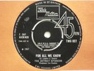 THE DETROIT SPINNERS - FOR ALL WE KNOW - 7