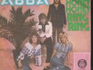ABBA Honey, Honey / Ring Ring Yugoslavia Import 45 With Picture Sleeve