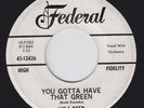 R&B Blues 45 - Lula Reed - You Gotta Have That Green - Federal - mp3