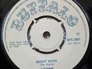 JUSTINE Right Now 1969 UK private Buffalo label 45 monster mod soul R&B psych