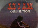 CHRIS BRITTON    SOUTH AFRICA  LP  AS I AM   EX+  page one