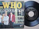 THE WHO. MY GENERATION. ORIG  FRENCH EP.1966. BLACK/GOLD BRUNSWICK. PSYCH / MOD