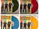 LP:  MASKED INTRUDER - S/T LP Lot Blue/Green/Yellow/Red