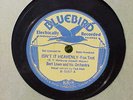 Electrically Recorded Blue Bluebird Victor Isn't It Heavenly  78 RPM