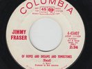 JIMMY FRASER Of Hopes & Dreams & Tombstones 45 Orig northern soul promo HEAR