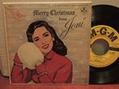JONI JAMES MERRY XMAS FROM JONI  VOL 1 & 2  MGM EP X1400 & X1399 WITH HARD COVER