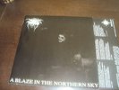 DARKTHRONE- A BLAZE IN THE NORTHERN SKY LP 1st Press , RARE, Burzum, Mayhem,