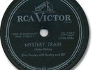 Rare ELVIS PRESLEY Rock'n Roll 78 RPM Record. Mystery Train. RCA 20-6357