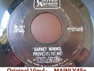 ? Garnett Mimms 'Prove It To Me' Rare Oldie Northern Soul Vinyl 45 HEAR