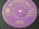 ELVIS PRESLEY - HMV * BLUE MOON / I DON'T CARE (RARE) GOLD PLUM UK 7